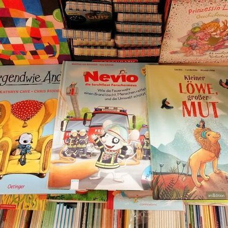 Kinderbücher bei Spielwaren Bannert in Wien