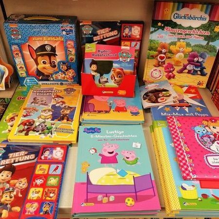 Kinderbücher bei Spielwaren Bannert in Wien